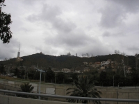 Tibidabo - pohled z města